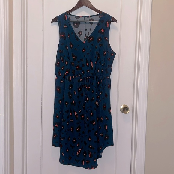 [shein] Curve Lune Leopard Print Dress - Picture 2 of 7